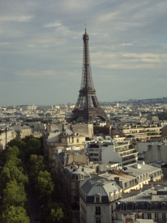 Parigi dall'alto di Notre Dame
