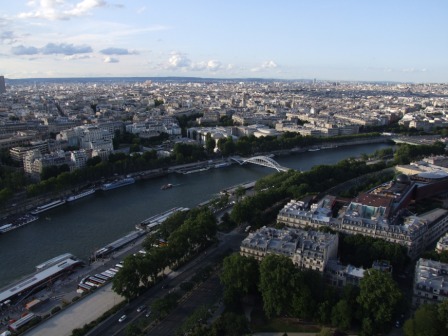 Parigi vista dalla Torre eiffel