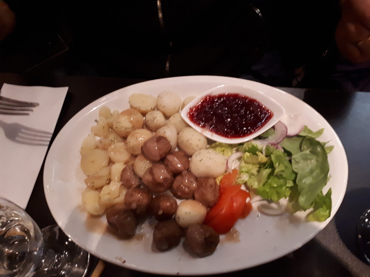 Polpette svedesi- piatto tipico di stoccolma
