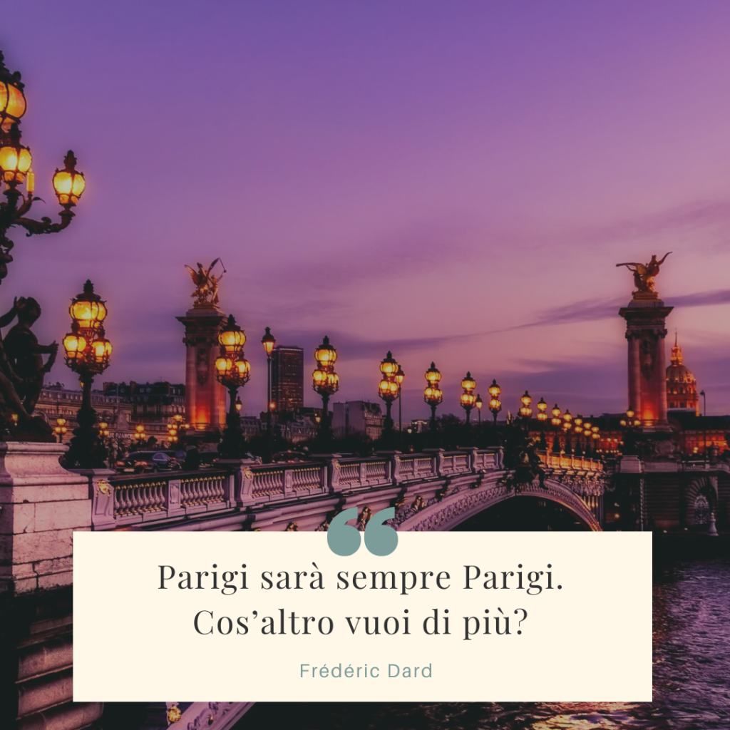 25 frasi su Parigi