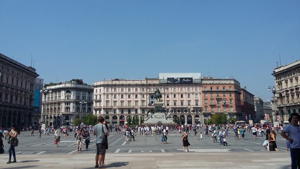 piazza duomo - itinerario a piedi