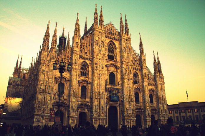 Duomo Milano al tramonto