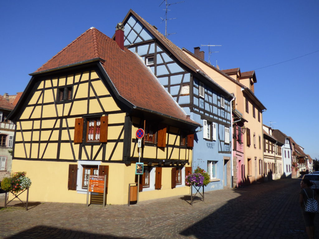 strada delle case a graticcio in germania