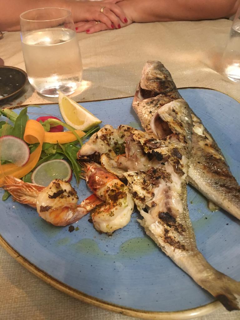 Piatto di pesce cosa mangiare a vieste